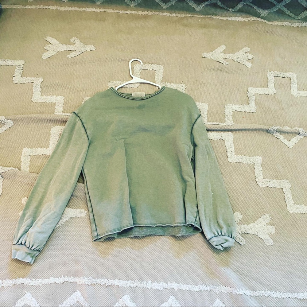 Green long sleeve
